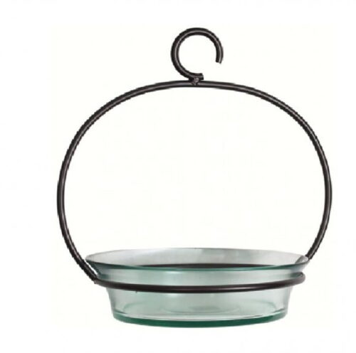 Clear Bird Bath Bowl