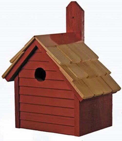 Cape Cod Wren House - Redwood - Image 2