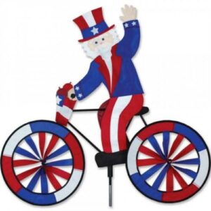 30" Uncle Sam Bicycle Spinner