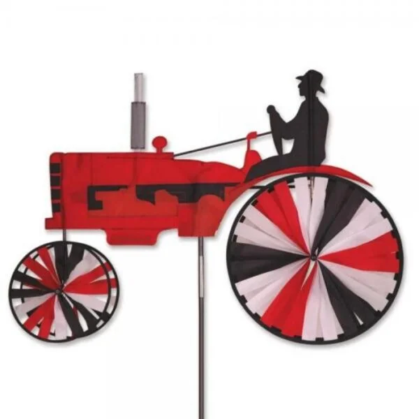 38" Red Tractor Spinner