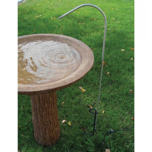 Stainless Steel Birdbath Pedestal Dripper - Image 3