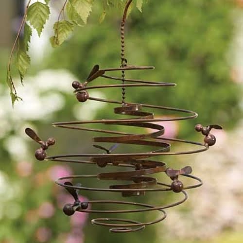 Double Spiral with Bees
