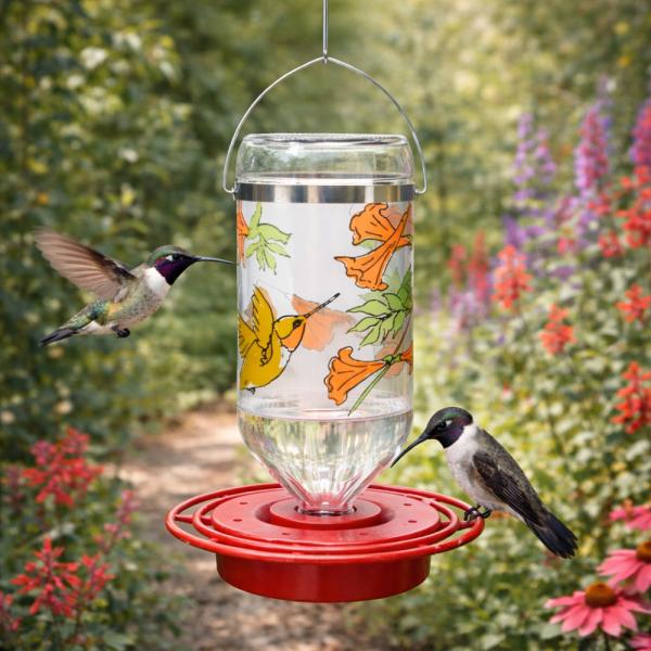 32 OZ   Hummingbird Bird Feeder - Bulk (excludes decorative gift box)