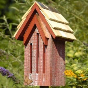 Mademoiselle Butterfly House - Red Whitewash