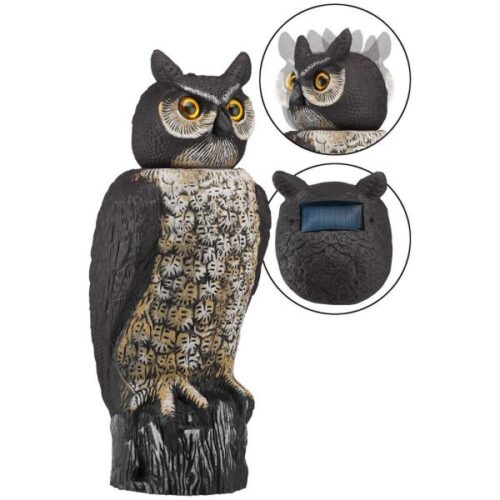 Solar Owl Decoy