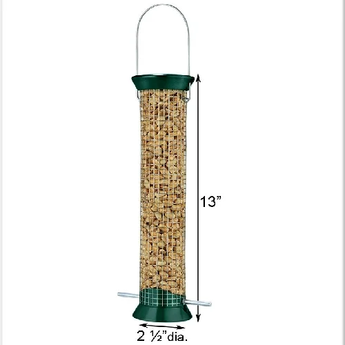 17" Green Spiral Sunflower Seed Bird Feeder - Image 5