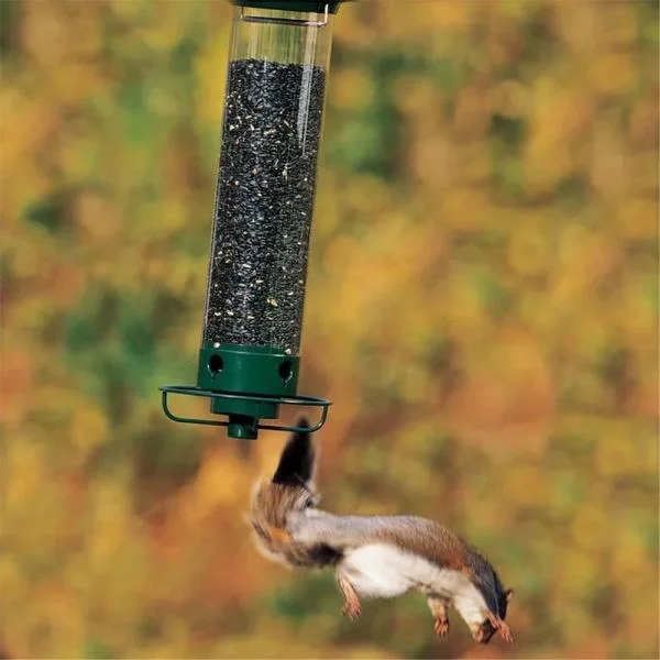 Yankee Flipper Squirrel Proof Tube Bird Feeder