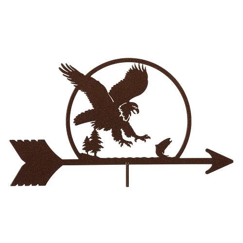 Eagle Weathervane with Choice of Roof, Deck, Post, or 4-Side Mount - Image 2
