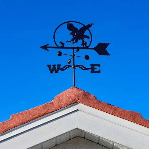 Eagle Weathervane with Choice of Roof, Deck, Post, or 4-Side Mount - Image 8