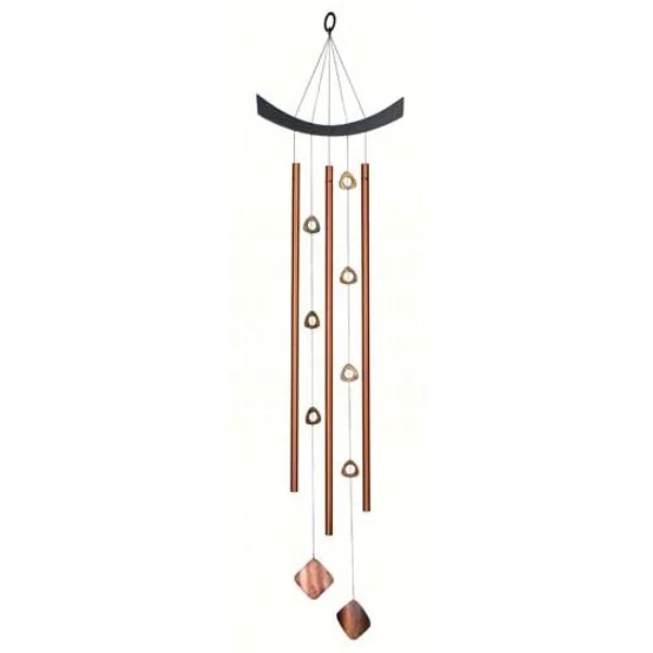 41" Feng Shui Chime - Chi Energy, Tiger's Eye