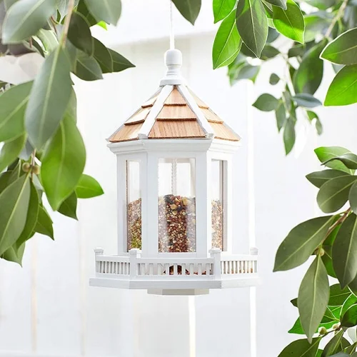 White Gazebo Birdfeeder - Image 3