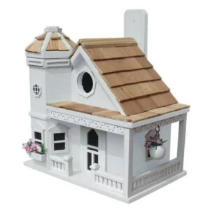 Cottage Birdhouse White