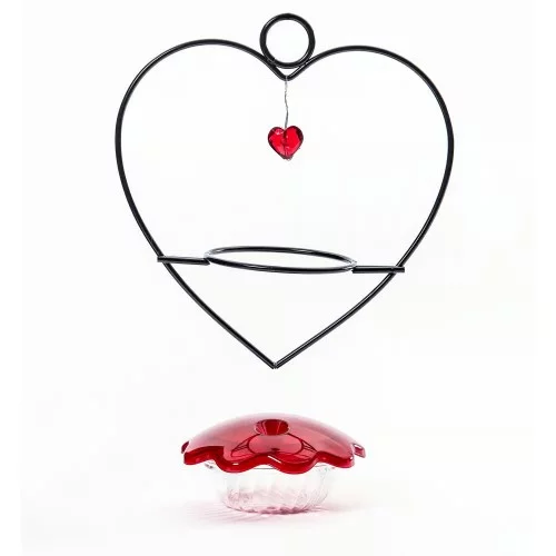 03 oz Heart Hummingbird Bird Feeder - Image 4