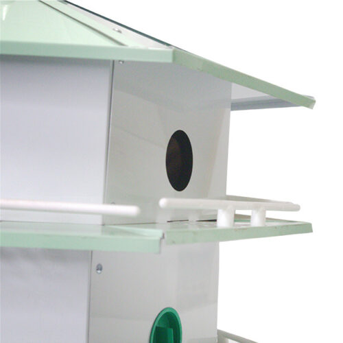 Heath Aluminum 12-Room Deluxe Purple Martin House - Image 7