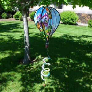 12" Chickadee Birdhouse Hot Air Balloon
