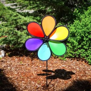12" Rainbow Dazy Petal Spinner