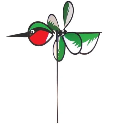 12" Hummingbird Baby Spinner with Pole