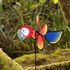 12" Parrot Baby Spinner with Pole