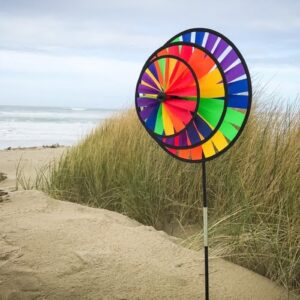 14" Rainbow Triple Wheel Spinner