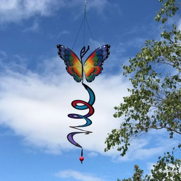 12" Fancy Butterfly Theme Twister