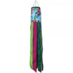 Paisley Hummingbirds Windsock
