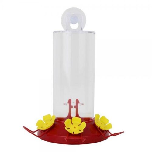 08 OZ  Window Mount Hummingbird Window Bird Feeder