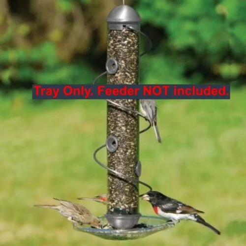 Songbird Essentials Clear Screw-On Seed Tray (Fits all Songbird Essentials BirdQuest feeders) - Image 4