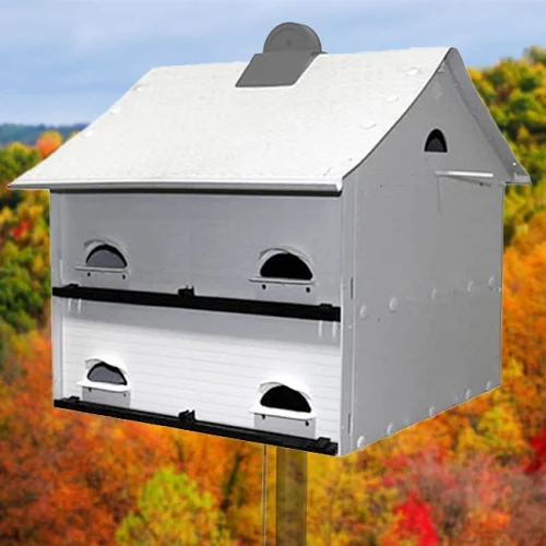 10-Room Heavenly Haven Purple Martin House - Image 4