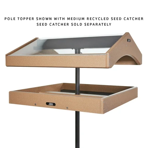 Recycled Plastic Pole Topper for Platform Feeders - Image 5