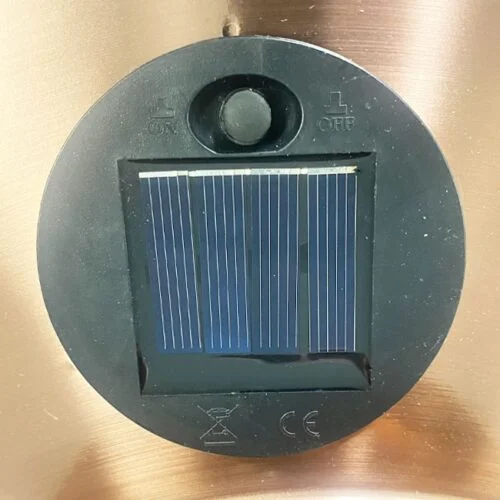 Modern Farmhouse Solar Gaslight Style Bird Feeder - Image 4