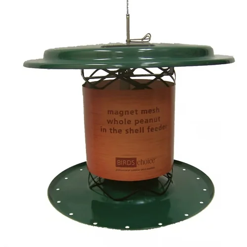 2 Quart Magnet Mesh Bird Feeder for Whole Peanuts in the Shell - Image 3