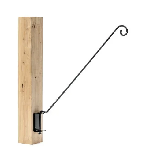 24" 5-Position Wall or Deck Bracket for Bird Feeder or Planter