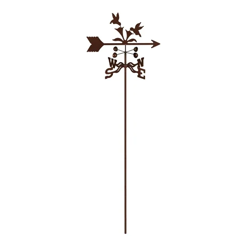 Hummingbird Weathervane with Garden Mount