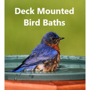 Deck Mounted Birdbaths