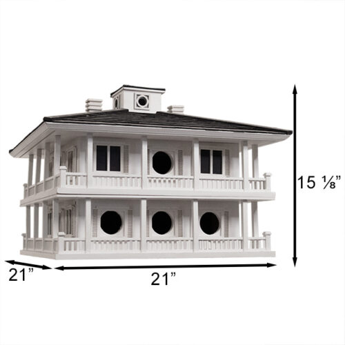 16 Room Clubhouse Birdhouse For Purple Martins - Image 2