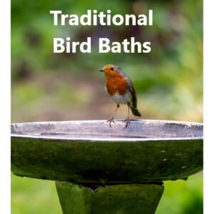 Non-Heated Bird Baths