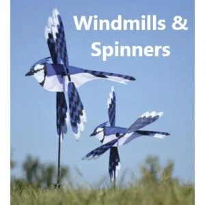 Windmills and wind spinners