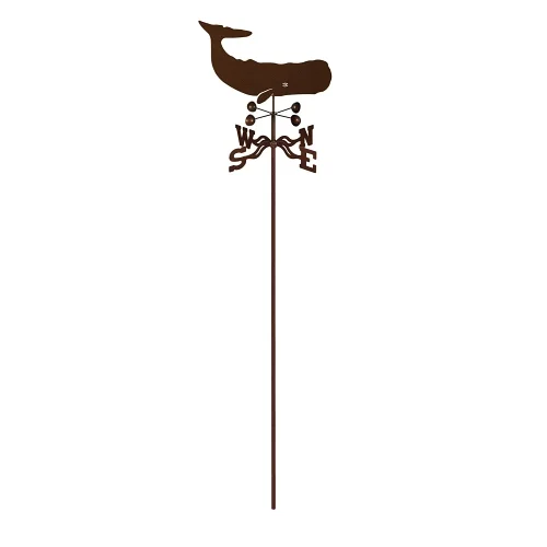 Whale Weathervane with Garden Mount