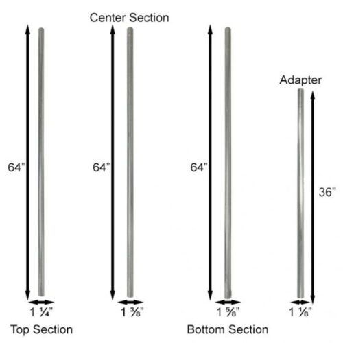 15" Prime Retreat B.E.S.T Martin Pole and Adapter - Image 2