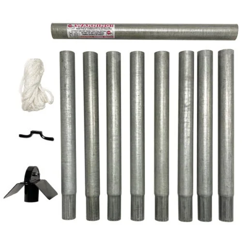 14' Galvanized Steel Easy Pulley System Martin House Pole - Image 4