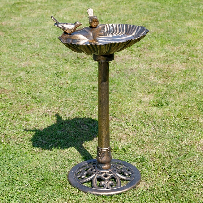Pompeii Bronze Bird Bath
