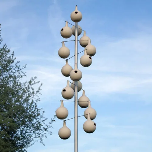 Heath 20 ft Aluminum Gourd Pole for 16 Gourds - Image 2