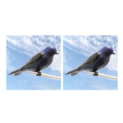 Heath Purple Martin Decoys 2 Pack