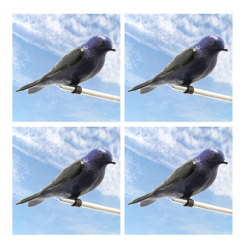 Heath Purple Martin Decoys 4 Pack