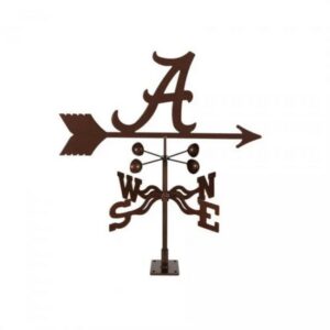 Alabama Roll Tide Weathervane - Choice of Roof, Deck, Post, 4-Sided, or Garden Mount