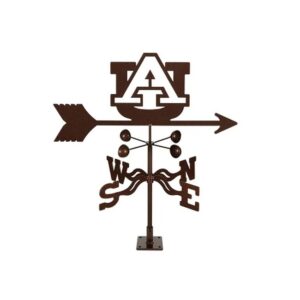 Auburn Weathervane - Choice of Roof, Deck, Post, 4-Sided, or Garden Mount