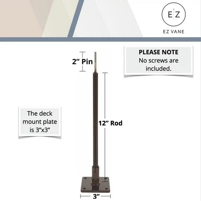 Cat & Butterfly Weathervane - Choice of Roof, Deck, Post, 4-Sided, or Garden Mount - Image 4