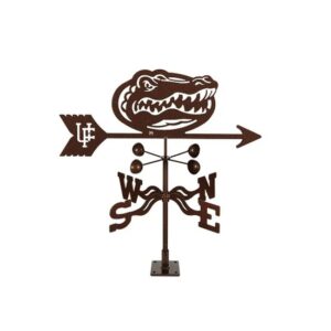 Florida University Weathervane - Choice of Roof, Deck, Post, 4-Sided, or Garden Mount