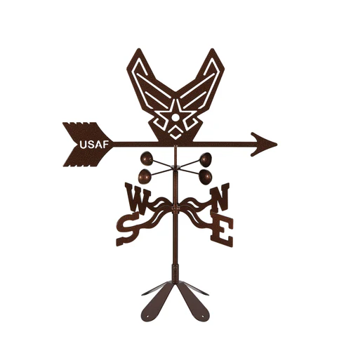 Airforce Logo Weathervane - Choice of Roof, Deck, Post, 4-Sided, or Garden Mount - Image 5