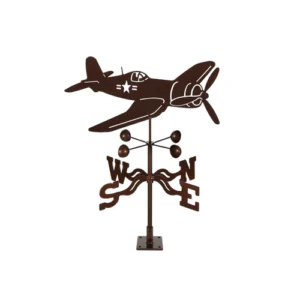 Corsair Plane Weathervane - Choice of Roof, Deck, Post, 4-Sided, or Garden Mount